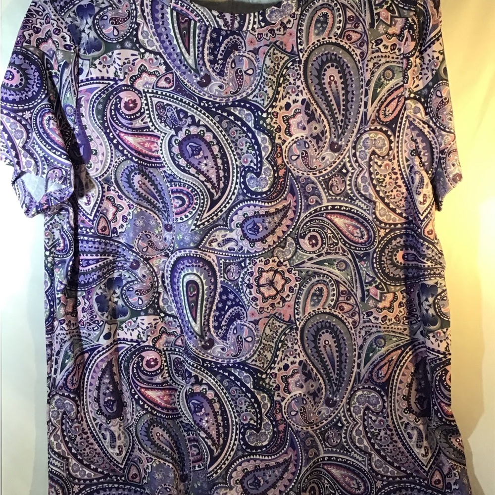 Paisley Print Women's Top